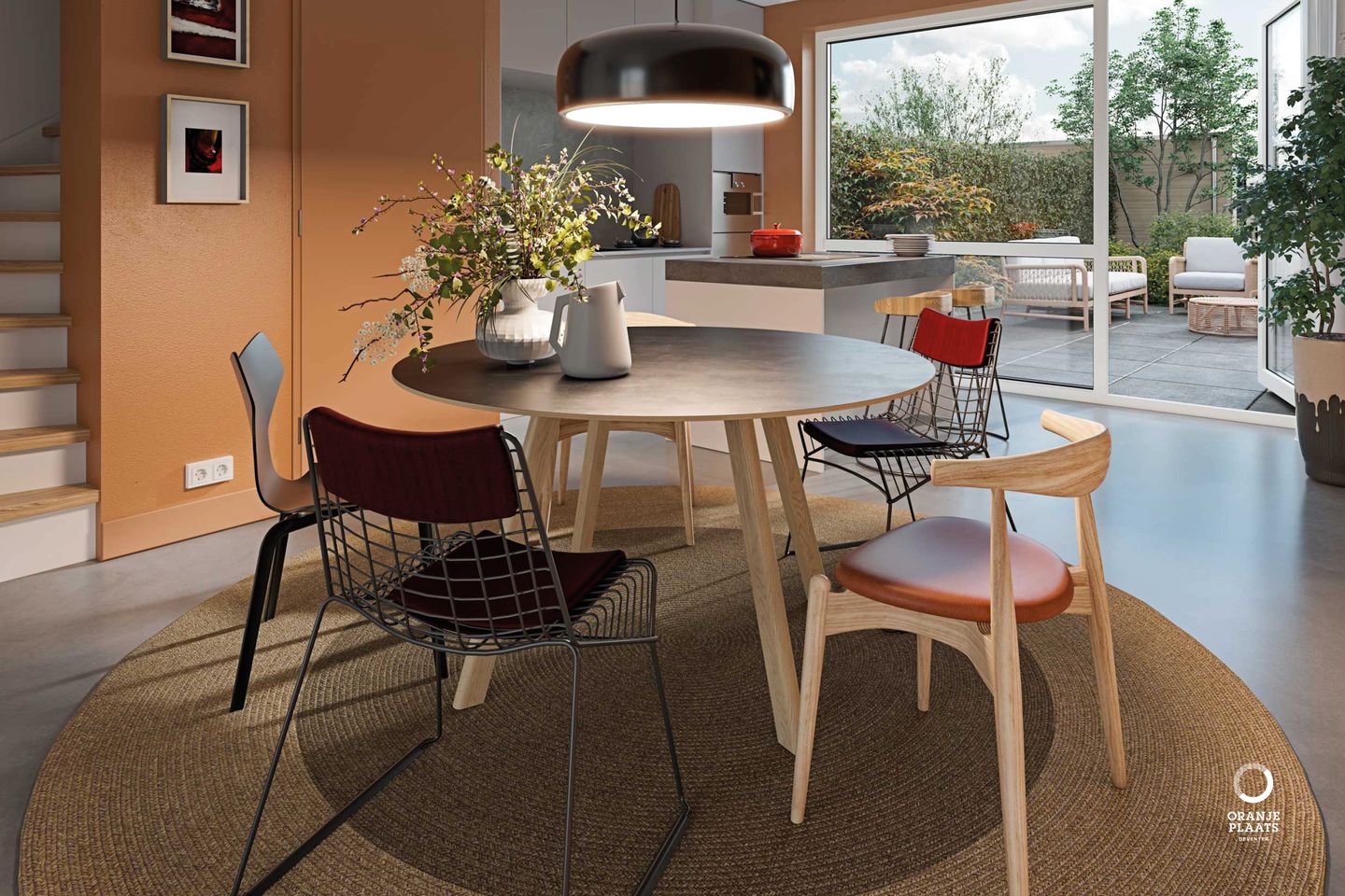 Tweelaagse tussenwoning 5.1m breed (Bouwnr. Bwnr.8)