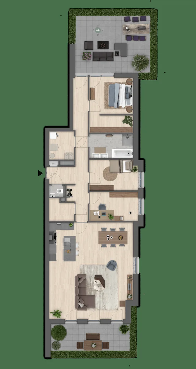 Appartement Breevaart Zuid (Bouwnr. 2)