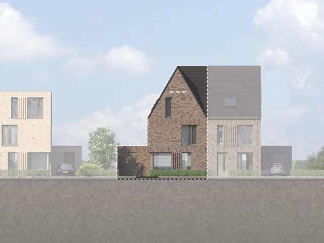 2 onder 1 kapwoning (Bouwnr. 94)