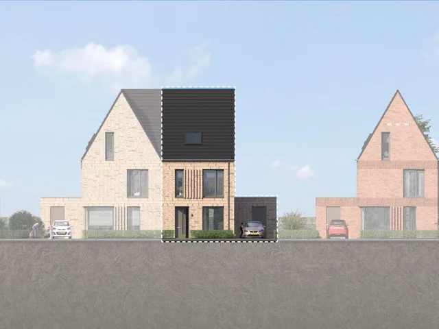 2 onder 1 kapwoning (Bouwnr. 99)