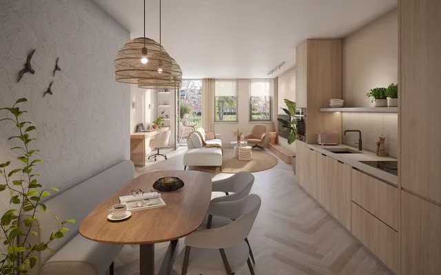 Tuinappartement (2 kamers) (Bouwnr. 24)