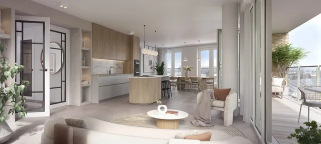 Luxe vierkamer-hoekappartement (Bouwnr. 3.02.26)