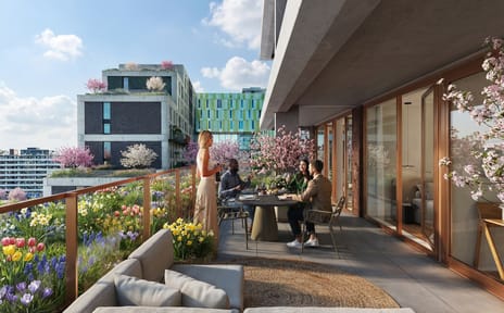 Terrasappartement (Bouwnr. 42)