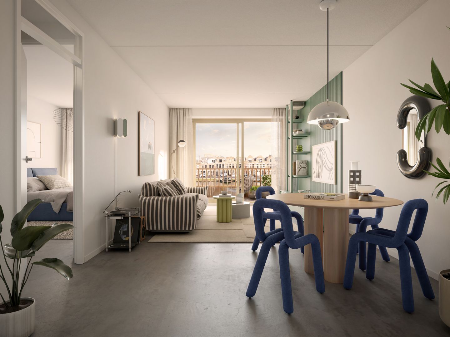 2-kamer appartement bnr 34 (Bouwnr. 34)