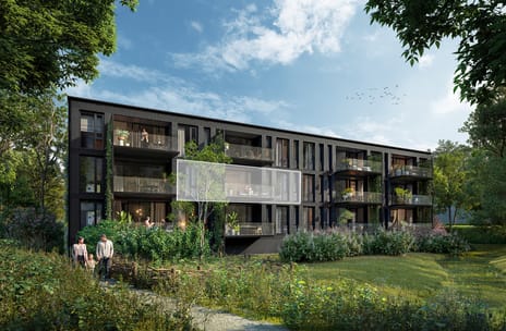 Park Trianon Type 5 - Tussenappartement (Bouwnr. A06)