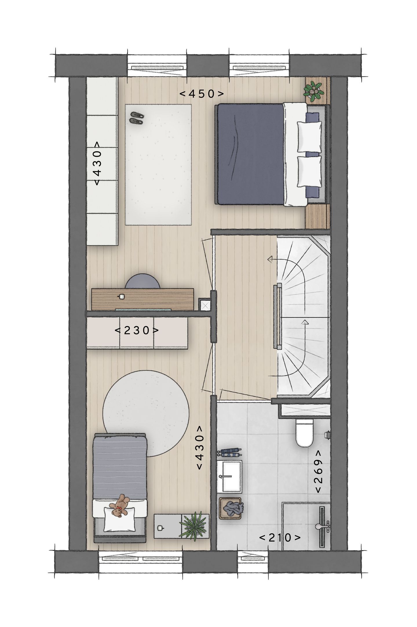 24 | Rijwoning | De Tuinen | Fase 7b (Bouwnr. 24)