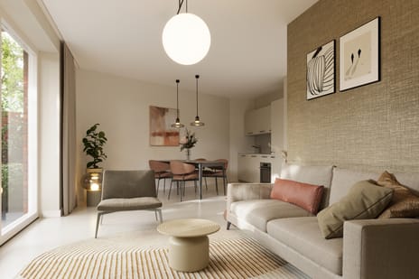 B01 | 2-kamer appartement | Hofstraat (Bouwnr. 1)