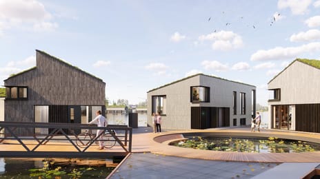 Drijvende woning | type B (Bouwnr. 6)