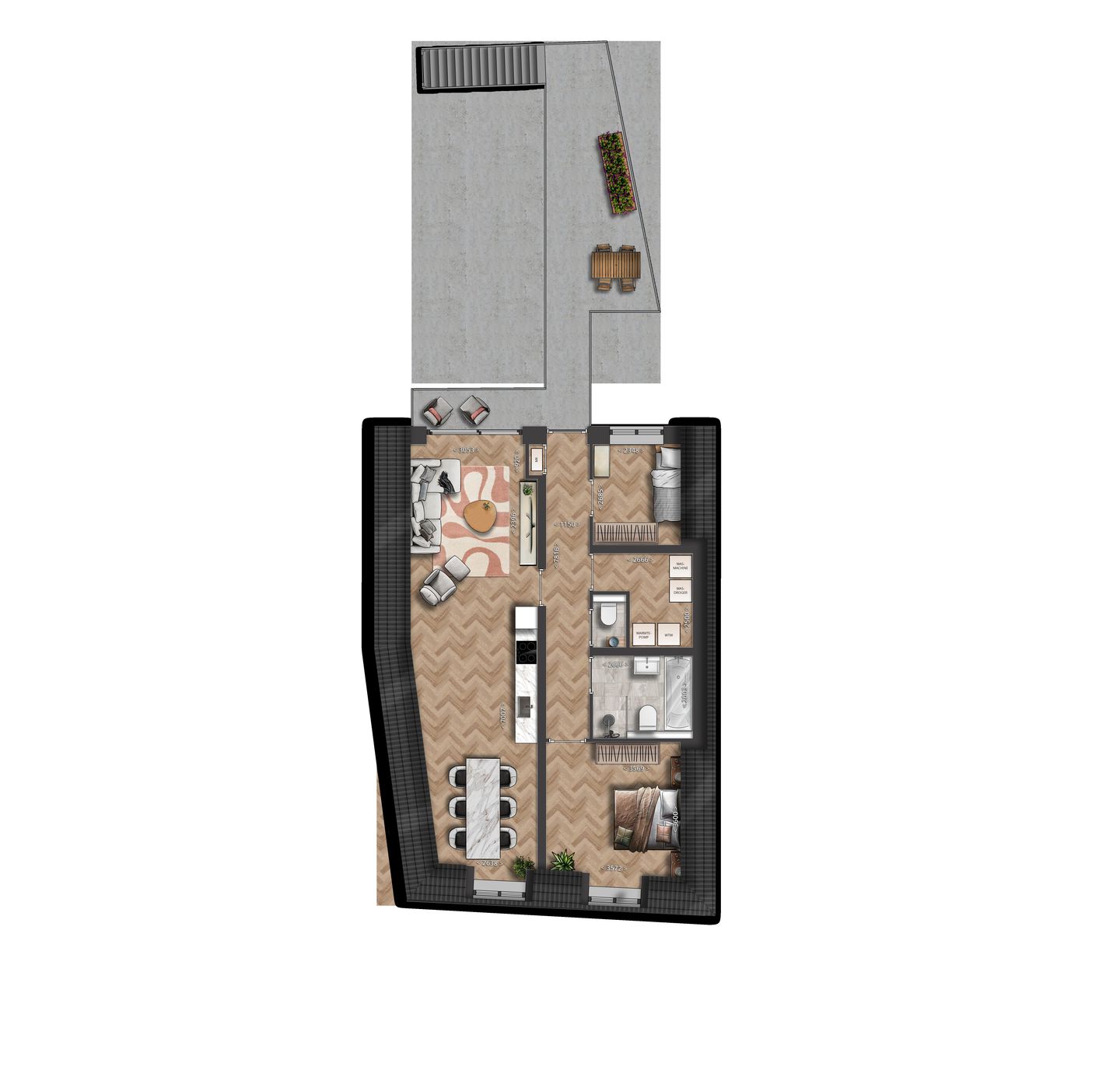 Blok 2, type B (Bouwnr. 7)