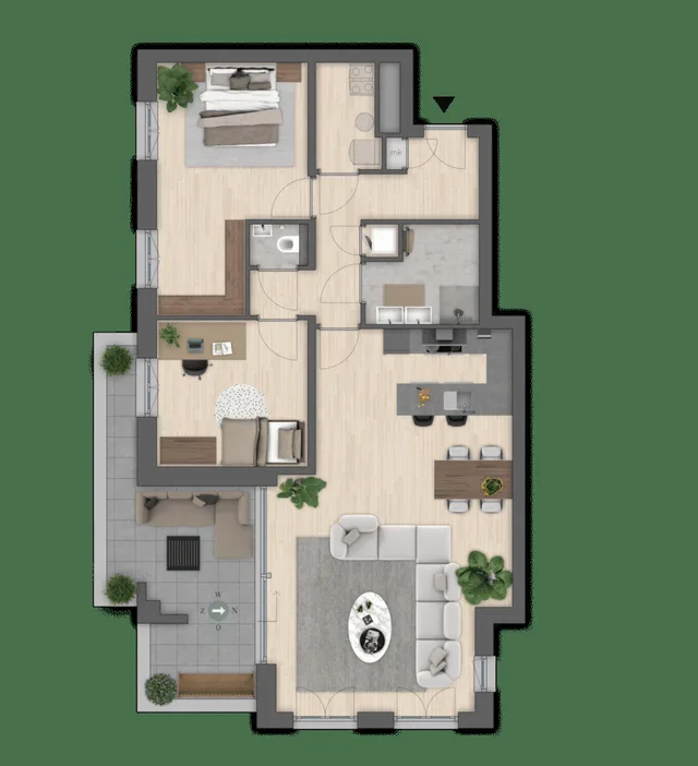 Appartement Breevaart Noord (Bouwnr. 14)