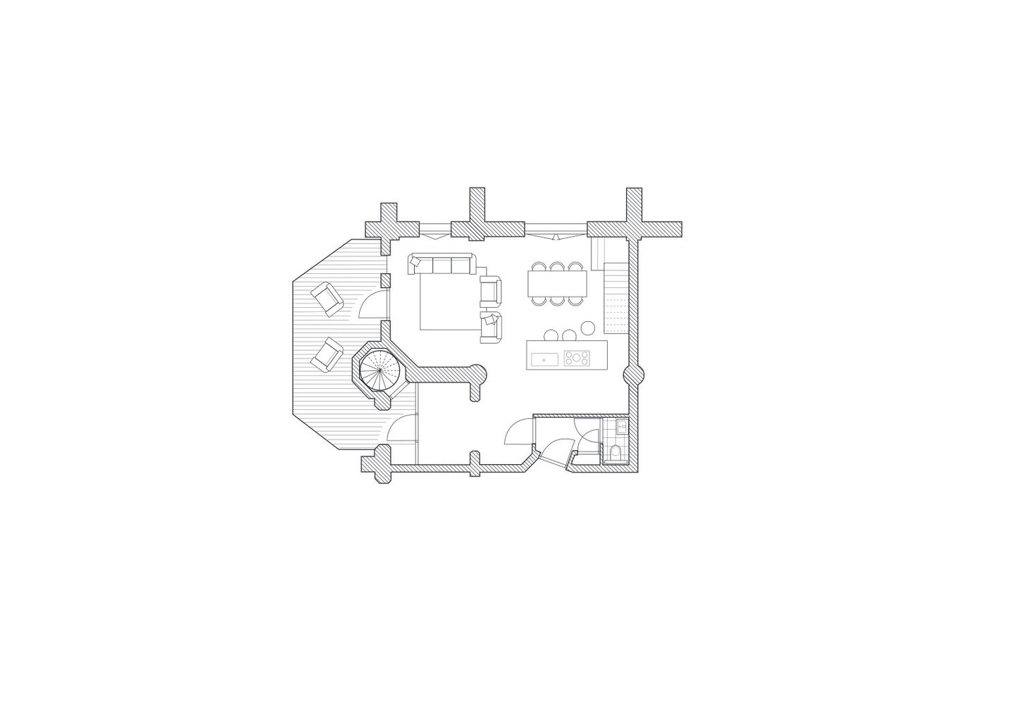 Benedenwoning (2 laags) (Bouwnr. 26.02)
