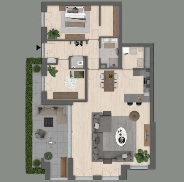Appartement Breevaart Zuid (Bouwnr. 3)