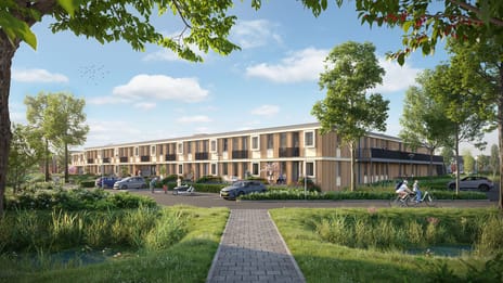 Appartement met balkon (2 kamers) (Bouwnr. 33)