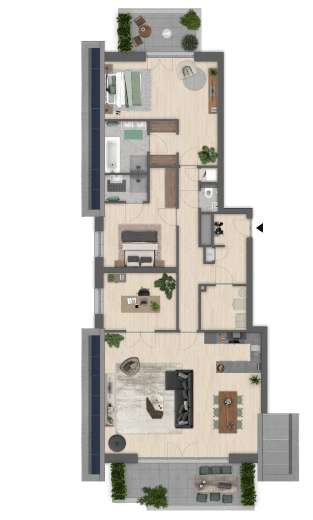 Penthouse Breevaart Noord (Bouwnr. 16)