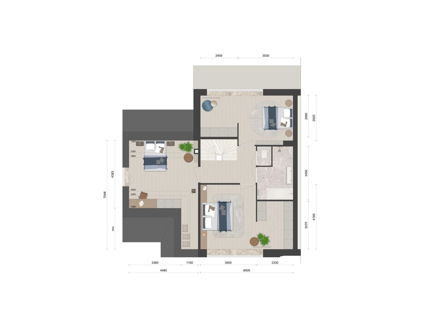 Twee-onder-een-kap woning (Bouwnr. 14)